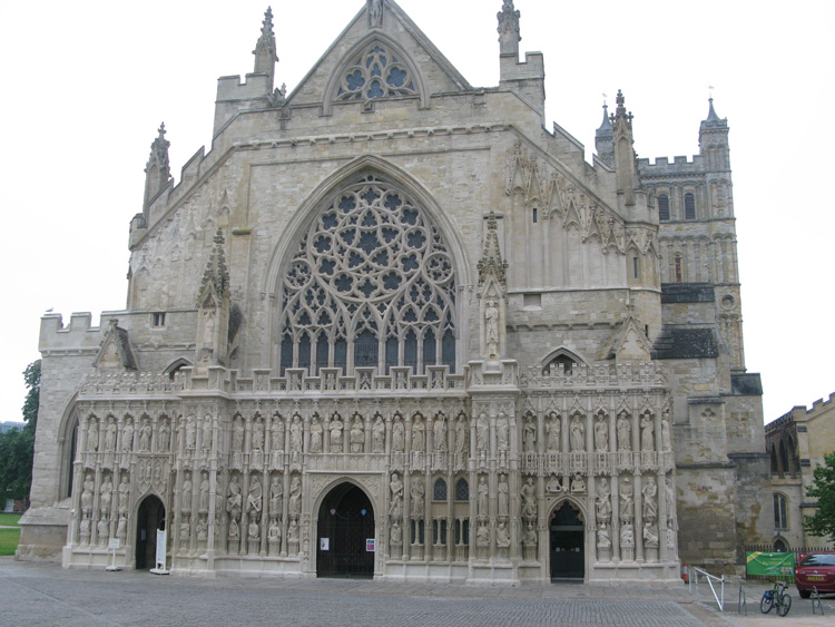 Exeter - La Cathédrale